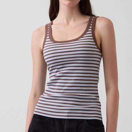 Gap Women's Rib Scoop Tank Top