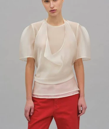 Sevi Veiled Blouse