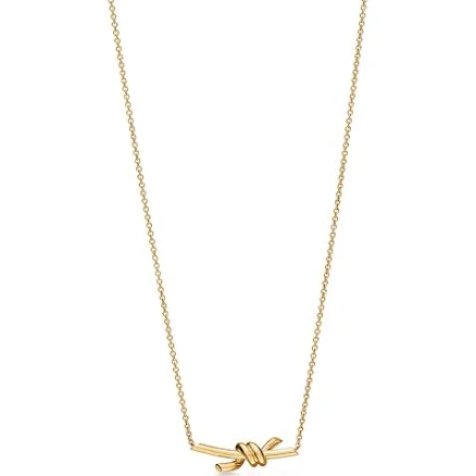 Tiffany Knot Rose Gold Pendant