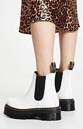 Dr. Martens Women's 2976 Quad Platform Chelsea Boot