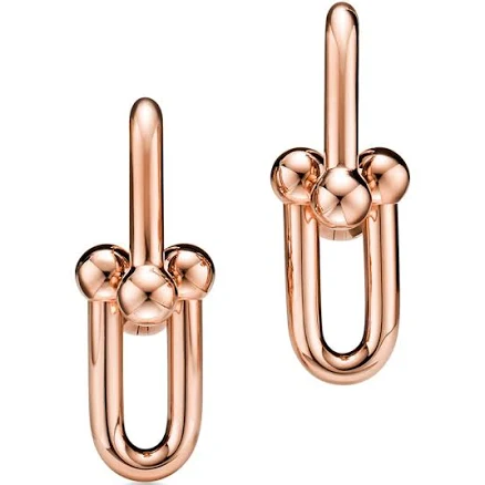 Tiffany HardWear Rose Gold Earrings