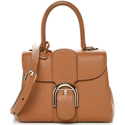 Delvaux Brillant Calf Leather Mini Bag with Strap