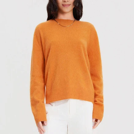 Asobio Wool-Cashmere Crewneck Pullover Sweater Women