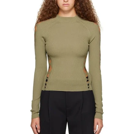 Dion Lee Snake Diamond Sweater