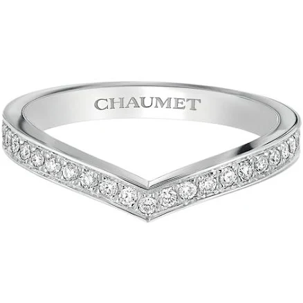 Chaumet Joséphine Aigrette Platinum Diamond Wedding Band