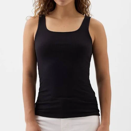 Gap Women's Logo Ribbed Tank Top