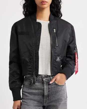 Alpha Industries L-2B Cropped Gen Ii Flight Jacket Womens W