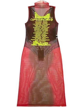 Diesel D-agnec Midi Dress - Brown