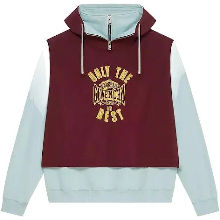 Givenchy Men's Double Layered Fleece Hoodie