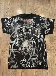 Balenciaga Skater Graffiti | Black Shirt | Size: XS