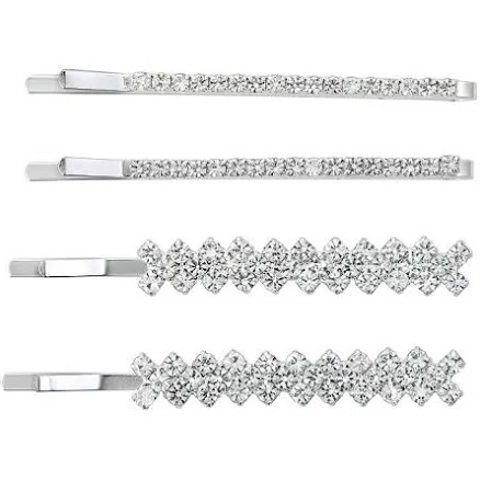 Nine West Simulated Crystal Bobby Pin Set