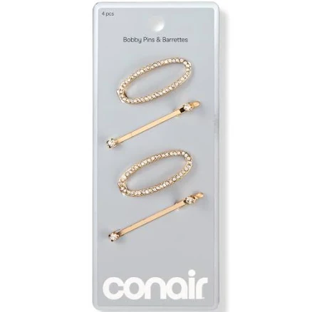 Conair Crystal Bobby Pin & Barrette Set