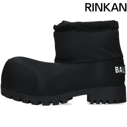 Balenciaga Alaska Logo- Appliqué Boots