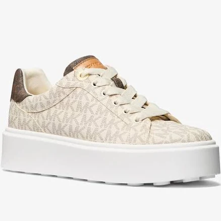Michael Kors Romey Two-Tone Platform Sneakers