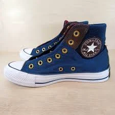 Converse Chuck Taylor All Star MA-1 Shoes Mns 4.5 Wns 6.5Blue Front Zip High Top