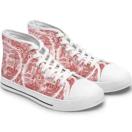 Women's Deconstructed High Top Sneakers