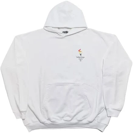 Men's Oversized Paris Games Logo Hoodie