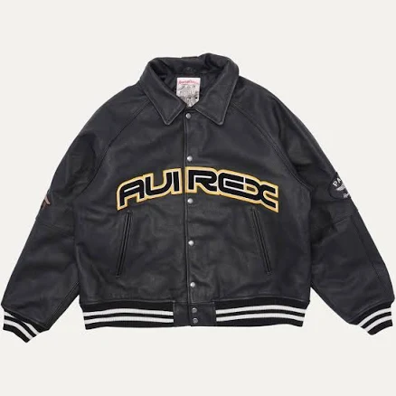 Palace Avirex Zomby Leather Jacket