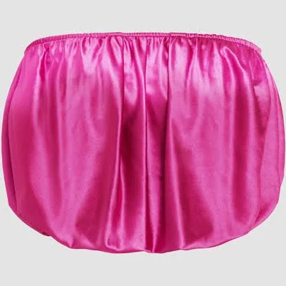 CIDER Women's Satin Ruched Crop Tube Top Bold Color Festival Summer Nights