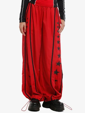Social Collision Star Track Pants
