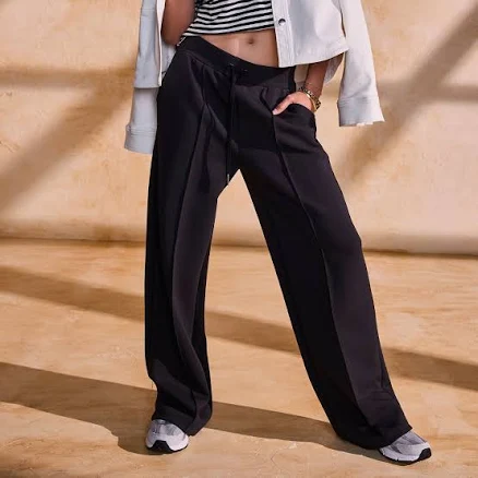 CALIA Women's Soft Scuba Wide Leg Pants