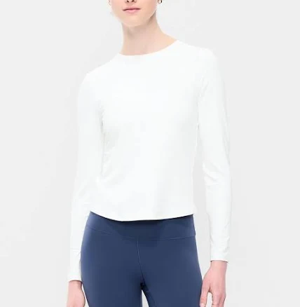 Old Navy Women's Studiosmooth Long-Sleeve Base Layer Top