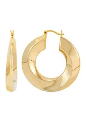 Belk & Co. Circle Round Hoop Earrings
