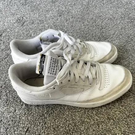 Reebok Maison Margiela Club C Memory Of White Gw5013 Leather Men's