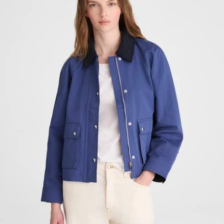 Madewell Women's Billie Cotton Twill Jacket