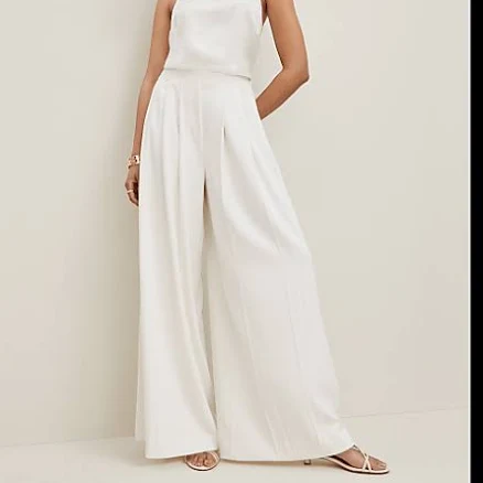 Ann Taylor Women's Triple Pleat Palazzo Pants