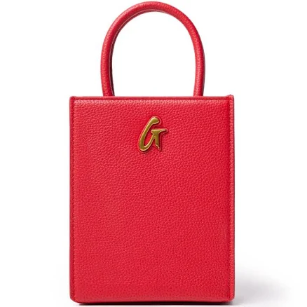 Glam-Aholic Lifestyle Mini Pebble Vegan Leather Tote