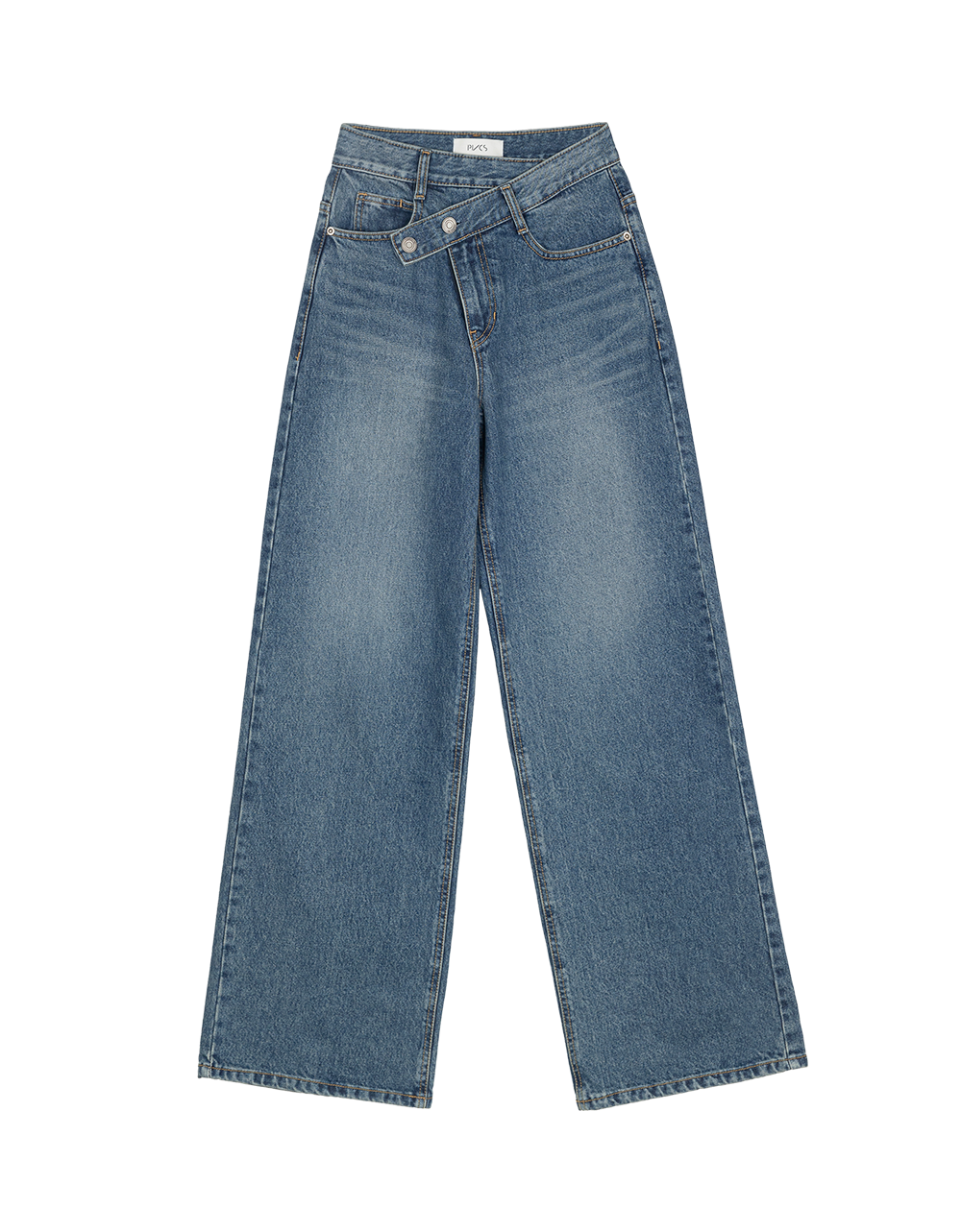 Unbalanced Denim Pants