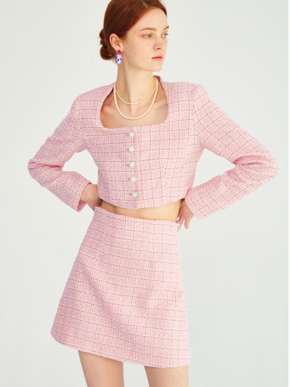 Aila Tweed Jacket_2 Colors