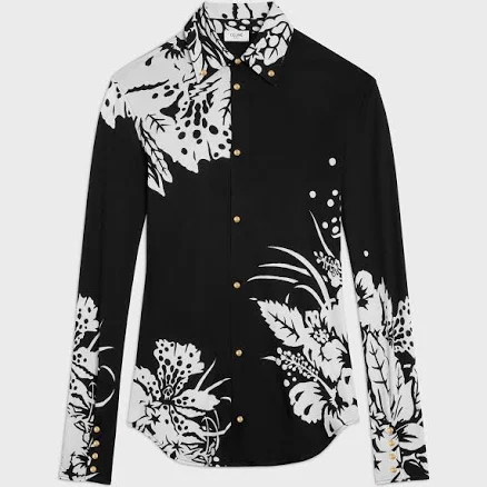 CELINE Men's Jersey Soie Shirt