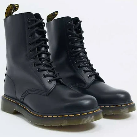 Dr Martens 1490 10-eye boots in black