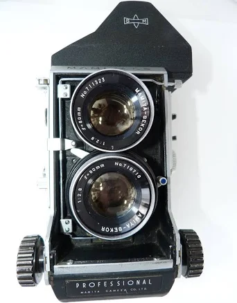 Vintage Mamiya C3 Professional C. With Porroflex Finder,sekor 80/2.8