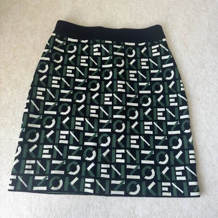 Kenzo Women's Sport Logo Jacquard Mini Skirt