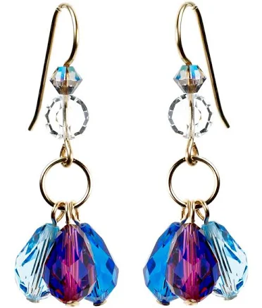 Tiffany Triple Drop Dangle Earrings