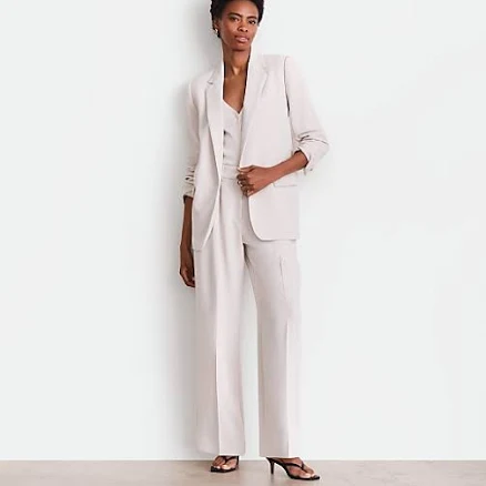 Loft Women's Versa Crepe Drape Blazer