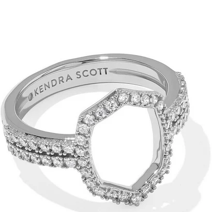 Kendra Scott Daphne Pave Cocktail Ring
