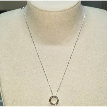 Damiani D.Side White Gold Necklace