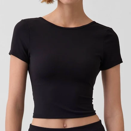 Gap Women's Gapfit Reversible Wrap Crop Top