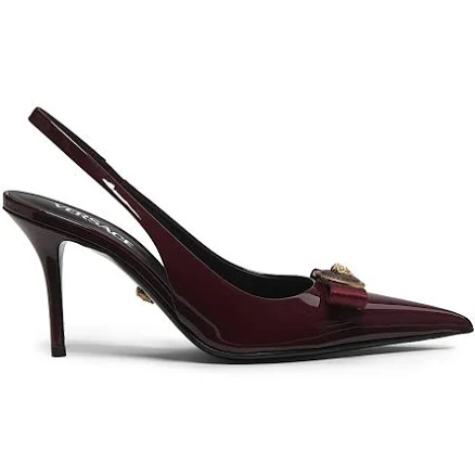 Versace Women's Gianni Ribbon Slingback Pumps