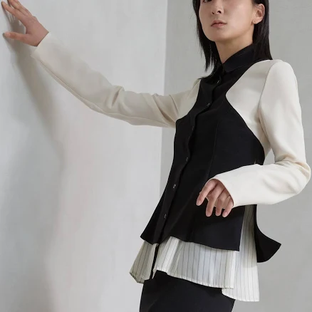 EFFE GEORGETTE Crepe Blouse
