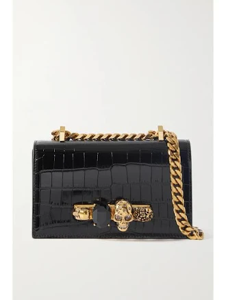Women McQueen Mini Jewelled Satchel