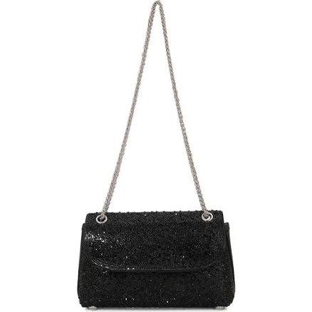 BERNESS Women's Rhinestone Pavé Crossbody Bag