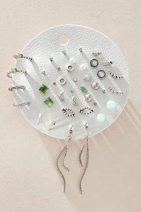 Free People Teeny Tiny Mega Stud Earring Set