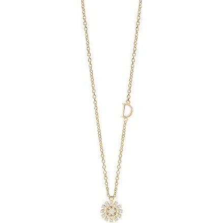 Damiani Margherita Yellow Gold Diamond Necklace