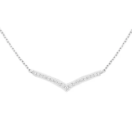 Chaumet Joséphine Aigrette White Gold Diamond Pendant