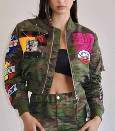 TURE FREEDOM MA-1 Jacket with Multi PATCHES